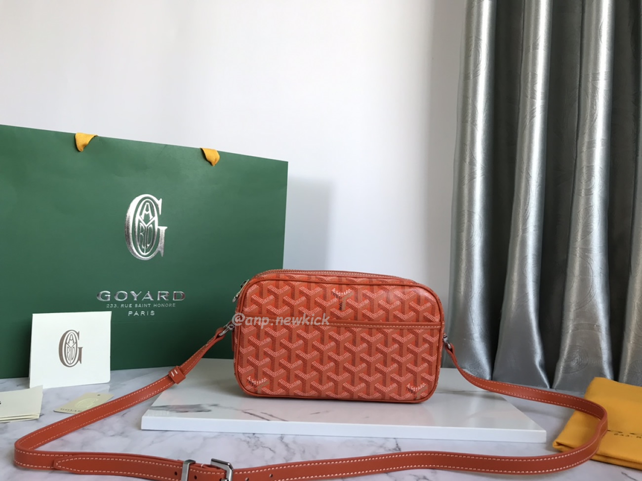 Goyard Cap Vert Camera Bag 13 Cm X 6.5 Cm X 22 Cm (17) - newkick.app